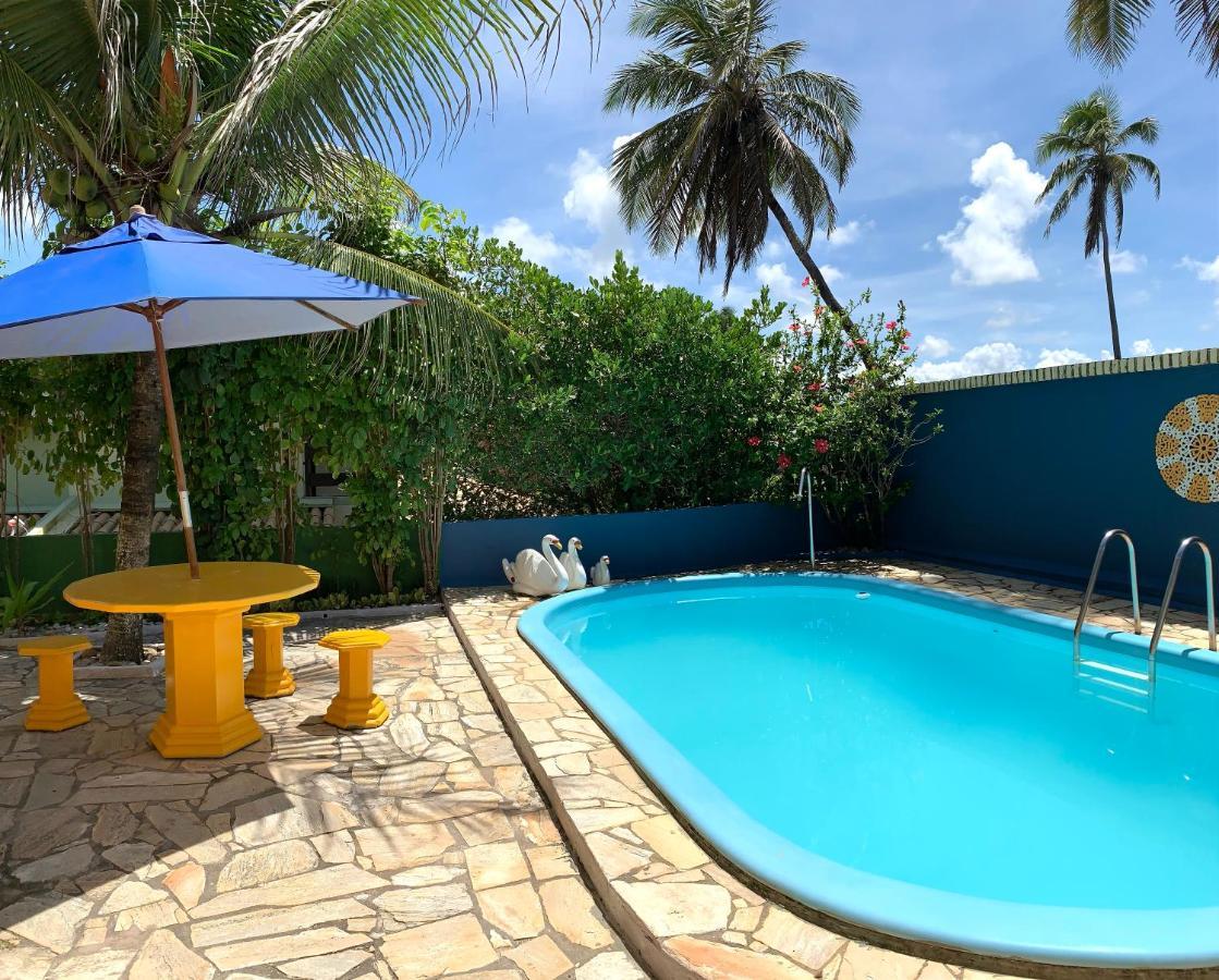 Casa Em Condominio, Beira Mar E Piscina Barra De Sao Miguel - Maceio- Al Luaran gambar